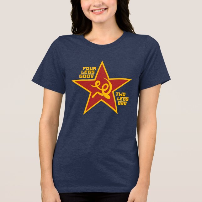 Camiseta Quatro pernas bom (Frente)