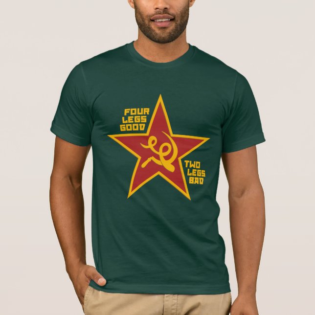 Camiseta Quatro pernas bom (Frente)