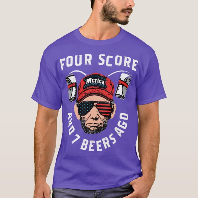 Camiseta Quatro Pontas e 7 Beers Atrás (Frente)