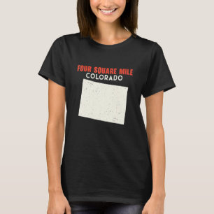 Camiseta Quatro Quadrados Mile Colorado Estados Unidos Viag