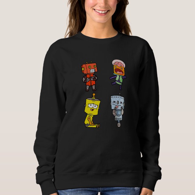 Camiseta Quatro Robôs (Frente)