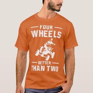 Camiseta Quatro Rodas Melhor Que Dois Cavaleiros Quad