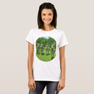 Camiseta Quatro Zebras na Unidade do Prado