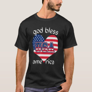 Camiseta Que A América Deus abençoe Nesses Dias De Duro