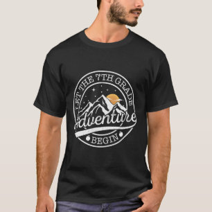 Camiseta Que a Aventura da 7ª Série Comece Retro Primeiro D