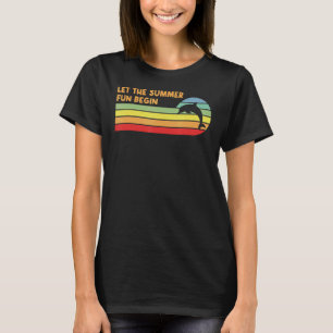 Camiseta Que a diversão de Verão comece a vacinar animais d