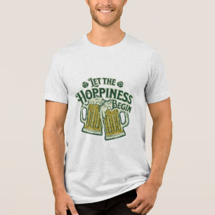 Camiseta Que a Esperança comece a Rua engraçada. Dia de Pat