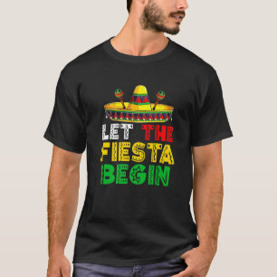 Camiseta Que A Fiesta Comece Cinco Homens Engraçados Do Par