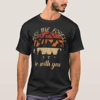Camiseta Que A Floresta Esteja Com Você Cientista Da Nature