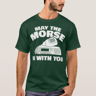 Camiseta Que a Morse esteja contigo para todos os rádios Ha