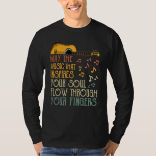 Camiseta Que A Música Que Inspira A Sua Alma Atravesse