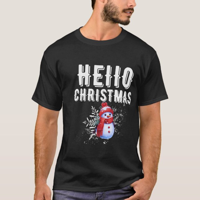 Camiseta Que a sua celebração de Natal seja especial com is (Frente)