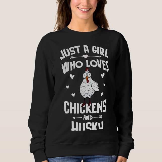 Camiseta Que Ama Galinhas E Roucos (Frente)