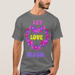 Camiseta Que Ame Flores De Amor Florista
