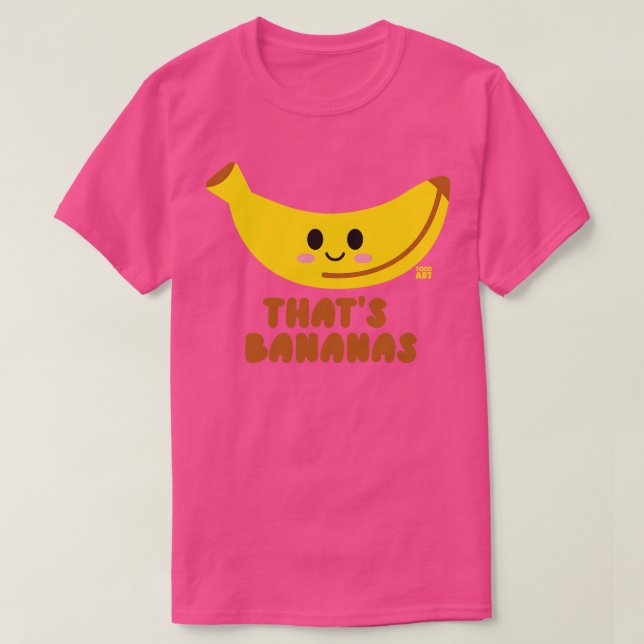 CAMISETA QUE BANANAS (Frente do Design)