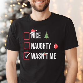 Camiseta Que bom que não fui um Natal engraçado
