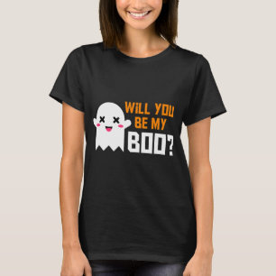 Camiseta Que Bonito Você Será Meu Fantasma De Boo Halloween