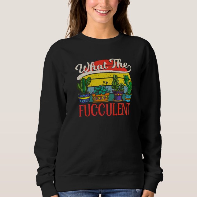 Camiseta Que Cacto Fucculento de Jardinagem (Frente)