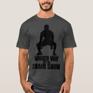 Camiseta Que caminho para a cadeira de Brawl do Alabama mos