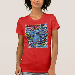Camiseta Que Cancer Não Pode Fazer Com O Poem Angel Coisas