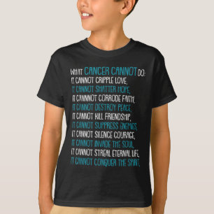 Camiseta Que Cancer Não Pode Fazer Neuralgia Trigeminal Awa