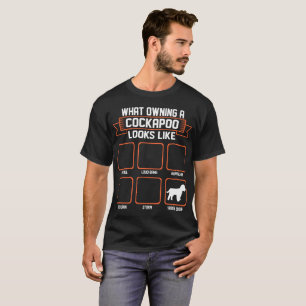 Camiseta Que cão possuindo de Cockapoo olha como a camiset