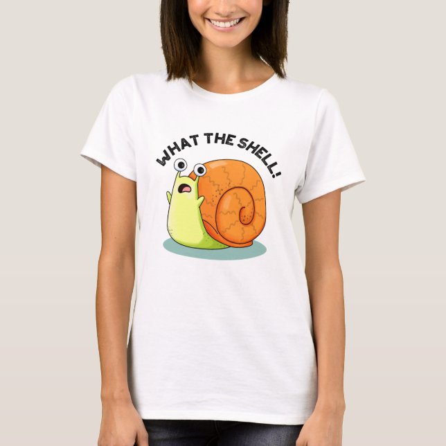 Camiseta Que Caracol Engraçado Da Shell (Frente)
