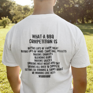 Camiseta Que competição de CHURRASCO