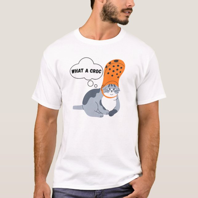 Camiseta Que Croc Divertido (Frente)