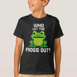 Camiseta Que Deixou Os Sapos Saírem Do Gamer Pixel De Sapo