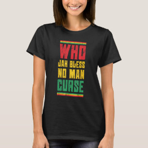 Camiseta Que Deus Abençoa Nenhum Homem Maldição Estilo de R