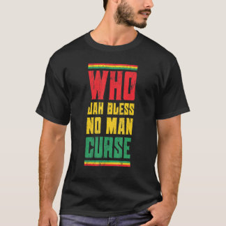 Camiseta Que Deus Abençoa Nenhum Homem Maldição Estilo de R