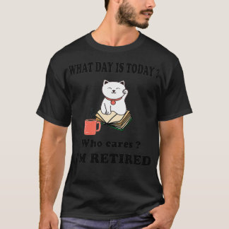 Camiseta Que dia é hoje que me preocupa que estou cansado d
