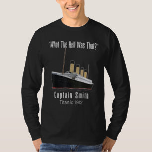 Camiseta que diabos foi aquele titã Capitão Smith Titan