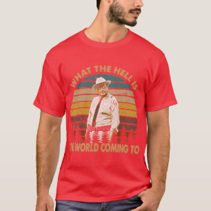 Camiseta Que diabos Smokey o bandido sorriso rosto arte fri