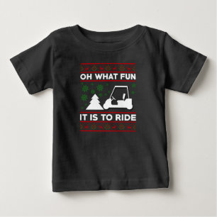 Camiseta Que Diversão É Andar De Carrinho De Golfe Natal
