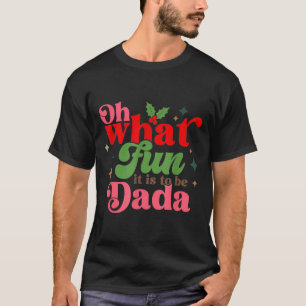 Camiseta Que Diversão É Ser Dada Natal Família _1