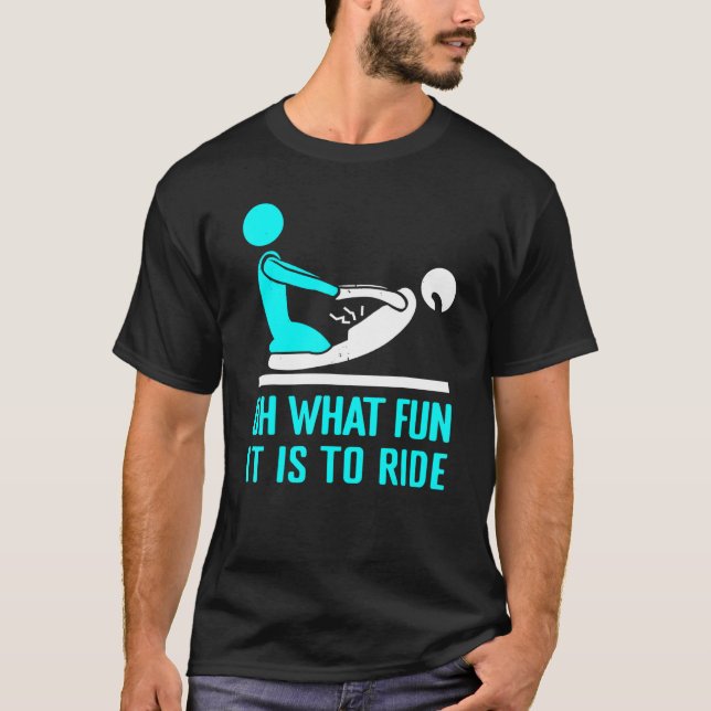 Camiseta Que divertido é montar o fisioterapeuta PT (Frente)