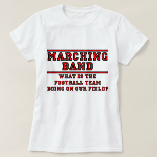 Camiseta Que é a equipa de futebol que faz em nosso campo?