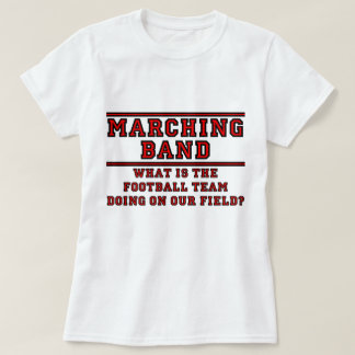 Camiseta Que é a equipa de futebol que faz em nosso campo?