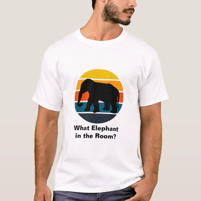 Camiseta Que elefante? (Frente)