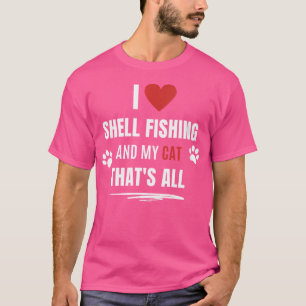 Camiseta Que Engraçado Eu Adoro Pescar E Meu Gato Adorava