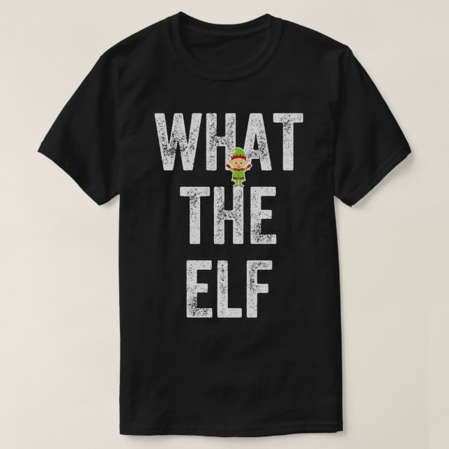 Camiseta Que engraçado natal (Frente do Design)