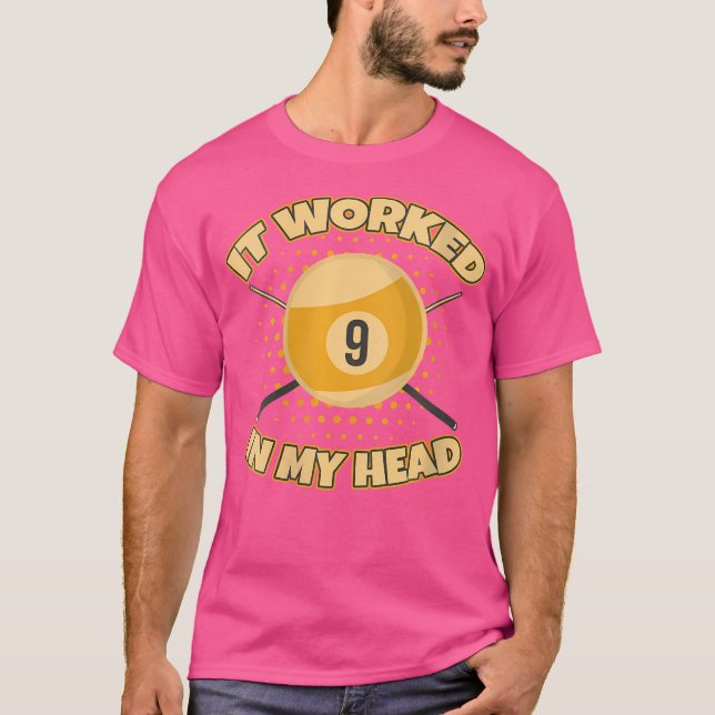 Camiseta Que Engraçado Que Funcionou Na Minha Cabeça, Mal A (Frente)