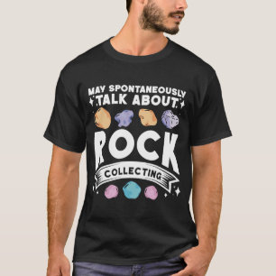Camiseta Que Espontaneamente Fale Sobre O Rock Collecting G