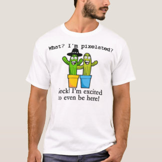 Camiseta Que? Eu pixelated?