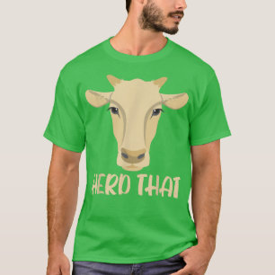 Camiseta Que Façam Aquecedores De Animais De Criação De Vac