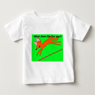 Camiseta Que faz a raposa diz?