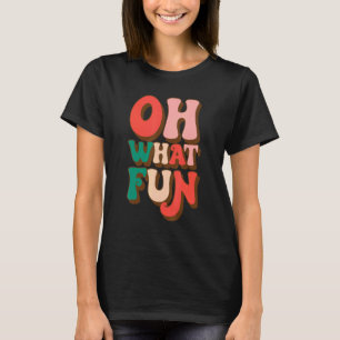 Camiseta Que festa de Natal da família divertida Pajama Mat