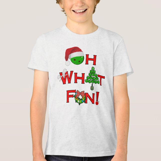 Camiseta Que festa de pijama de Natal divertido (Frente)